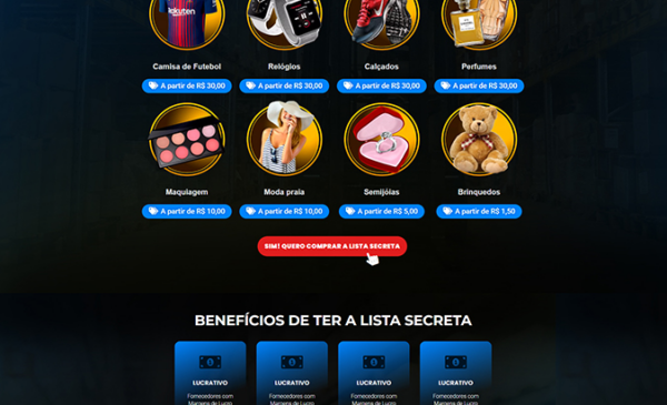 Landing page para venda de lista de revendedores - Image 3