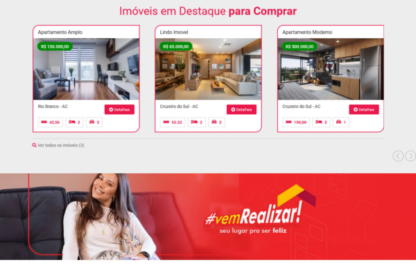 Site em PHP para Imobiliária com painel administrador - Image 2