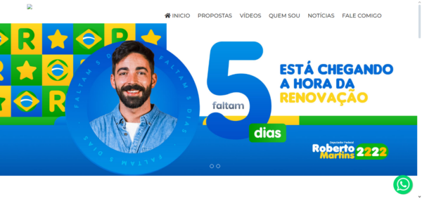 Site do politico pronto em PHP - Image 2