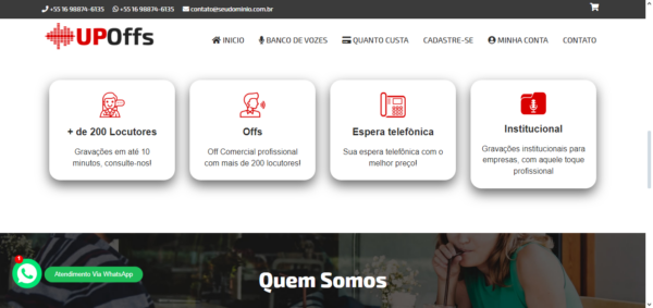 Site do Locutor banco de voz em PHP - Image 4