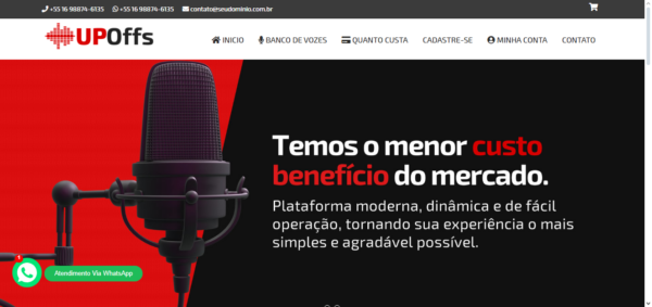 Site do Locutor banco de voz em PHP - Image 2